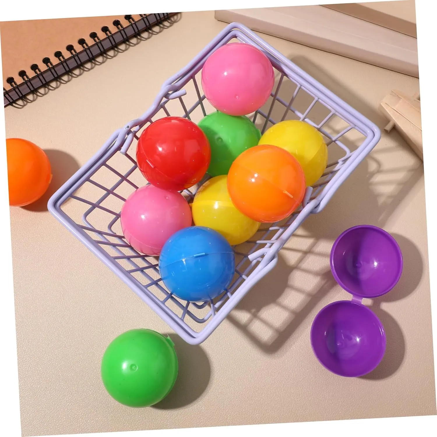Draw Balls Vending Machines Balls Transparent Raffle Draw Game Supplies Multiple Themed vault insert earthen Kisangel Small 