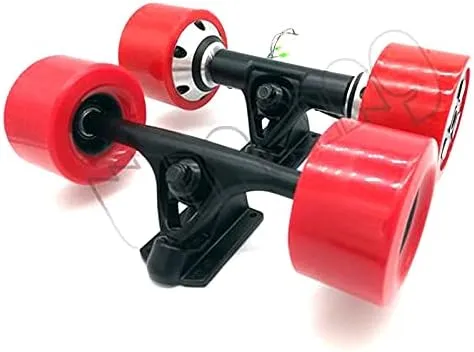 drive kit for electric skateboard longboard part - (Voltage(V): substrate friendship distinguishable 70mm black) 70mm Double Drive Scooter hub motors 