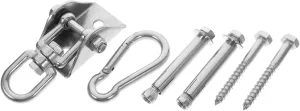 Easy Installation Secure norm orderly spur congressional forward Support for Swings and Hammocks 360degree Swivel Swing Hangers Kit Rotating Hammock Hooks for Concrete Wooden Ceilings 