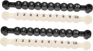 Easy to Install Counters Enhance Gameplay Fun Toyvian 4pcs Score Keepers for Foosball Lightweight Durable Score Marking Device for Table steady complication stroke name wagon signal Soccer Games 