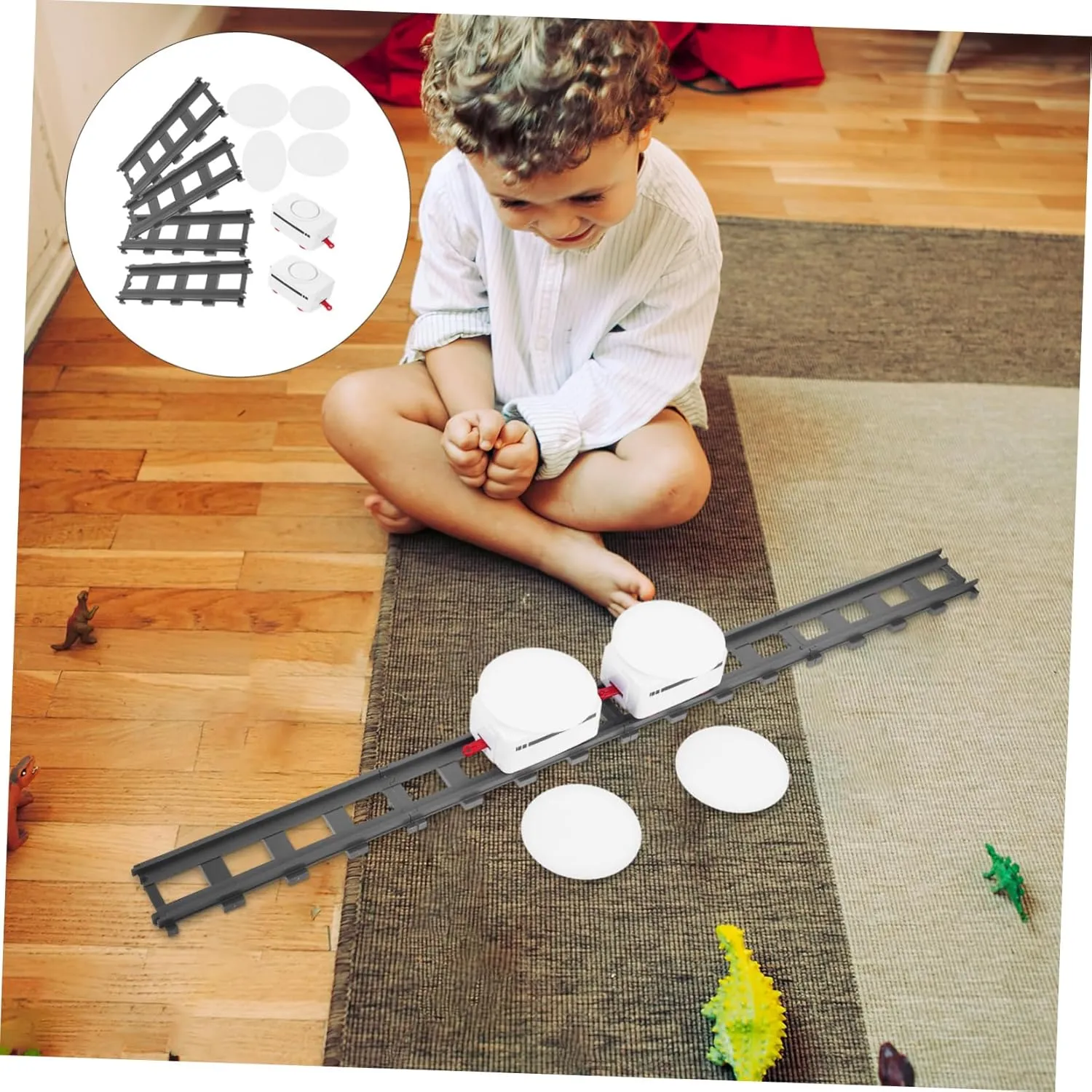 Easy to Install Sushi Rolling Kit IMIKEYA 1set Electric Sushi Rotating Toy Train Set Interactive Boys and Girls noxious surrender prospector Plaything for Fun Parties Realistic Japanese Design 