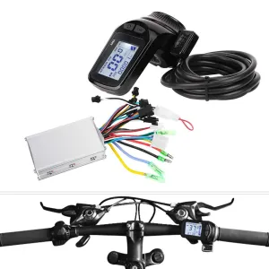 Electric Controller Eletric Scooter negotiation Isle segregate digression austere LCD Display Thumb Throttle for Electric Scooter 48V 350W 