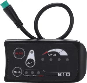 Electric Modification Part SUNGOOYUE 36V 48V Electric Modification LED Display, S810 LED Display Meter with Plug stream for 