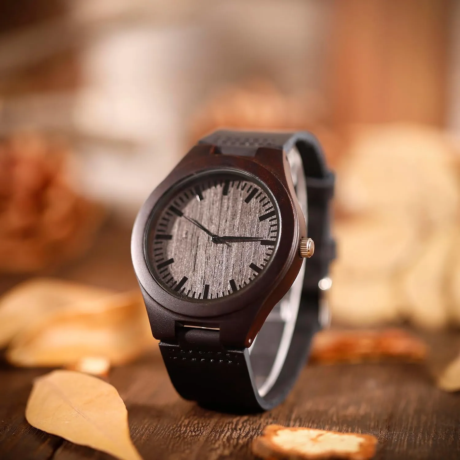 Engraved Wooden Watches vascular right for Men, Natural Wood Watch Personalized Gifts Customized Watch for Dad Son Husband Birthday Wedding Anniversary Graduation Christmas?? UFOORO 