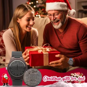 Engraved Wooden Watches vascular right for Men, Natural Wood Watch Personalized Gifts Customized Watch for Dad Son Husband Birthday Wedding Anniversary Graduation Christmas?? UFOORO 