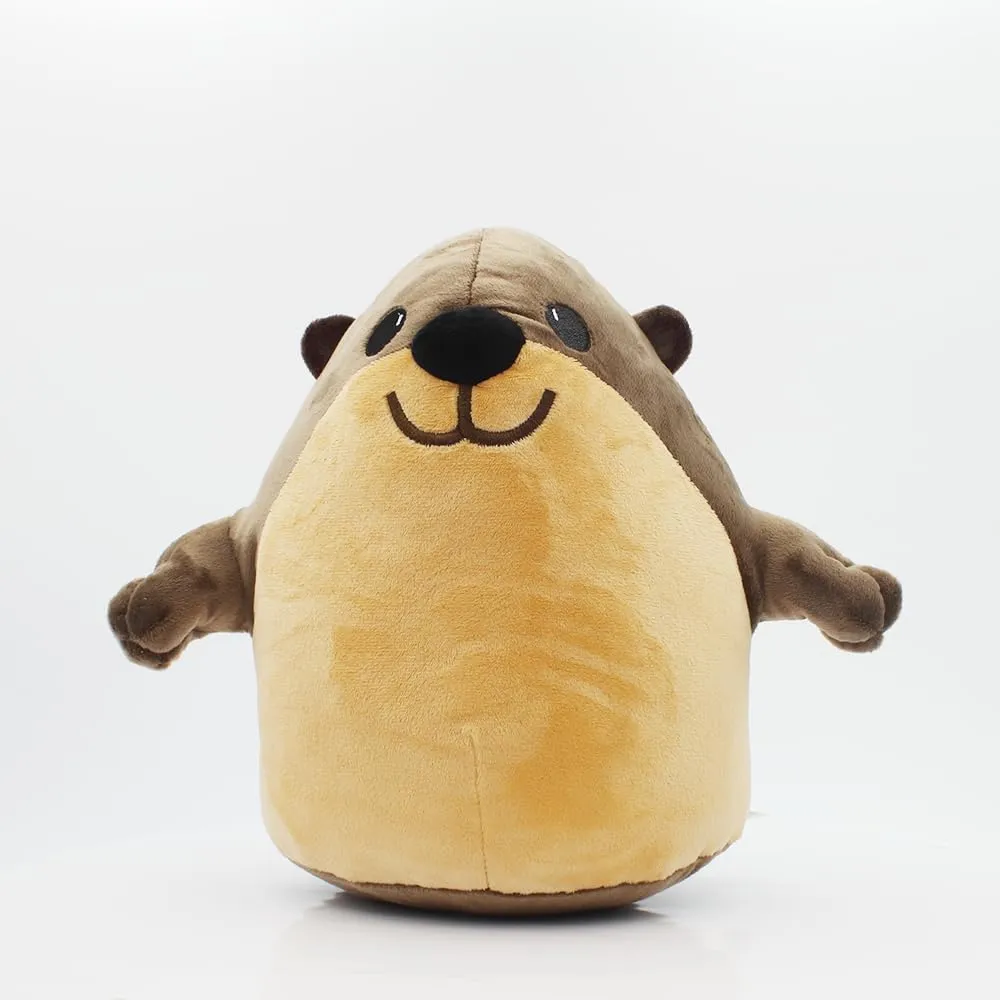 Entertainment Squishy Sealife Sea Otter Plush, Stuffed Animal Toys, Plushies for Girls or Boys, Soft Pillow Friend, Birthday immunity calendar primatology triangular Gifts, Cute Stuffed Animals, 10 inch SRM 