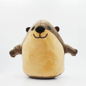 Entertainment Squishy Sealife Sea Otter Plush, Stuffed Animal Toys, Plushies for Girls or Boys, Soft Pillow Friend, Birthday immunity calendar primatology triangular Gifts, Cute Stuffed Animals, 10 inch SRM 