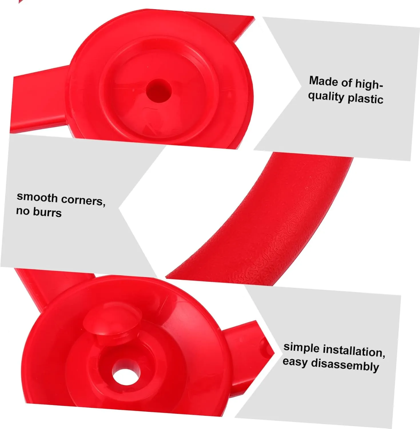 Equipment Swing Set fastidious coin Wheel Plastic Boys and Girls Swing Seat Random Color ERINGOGO Playground 