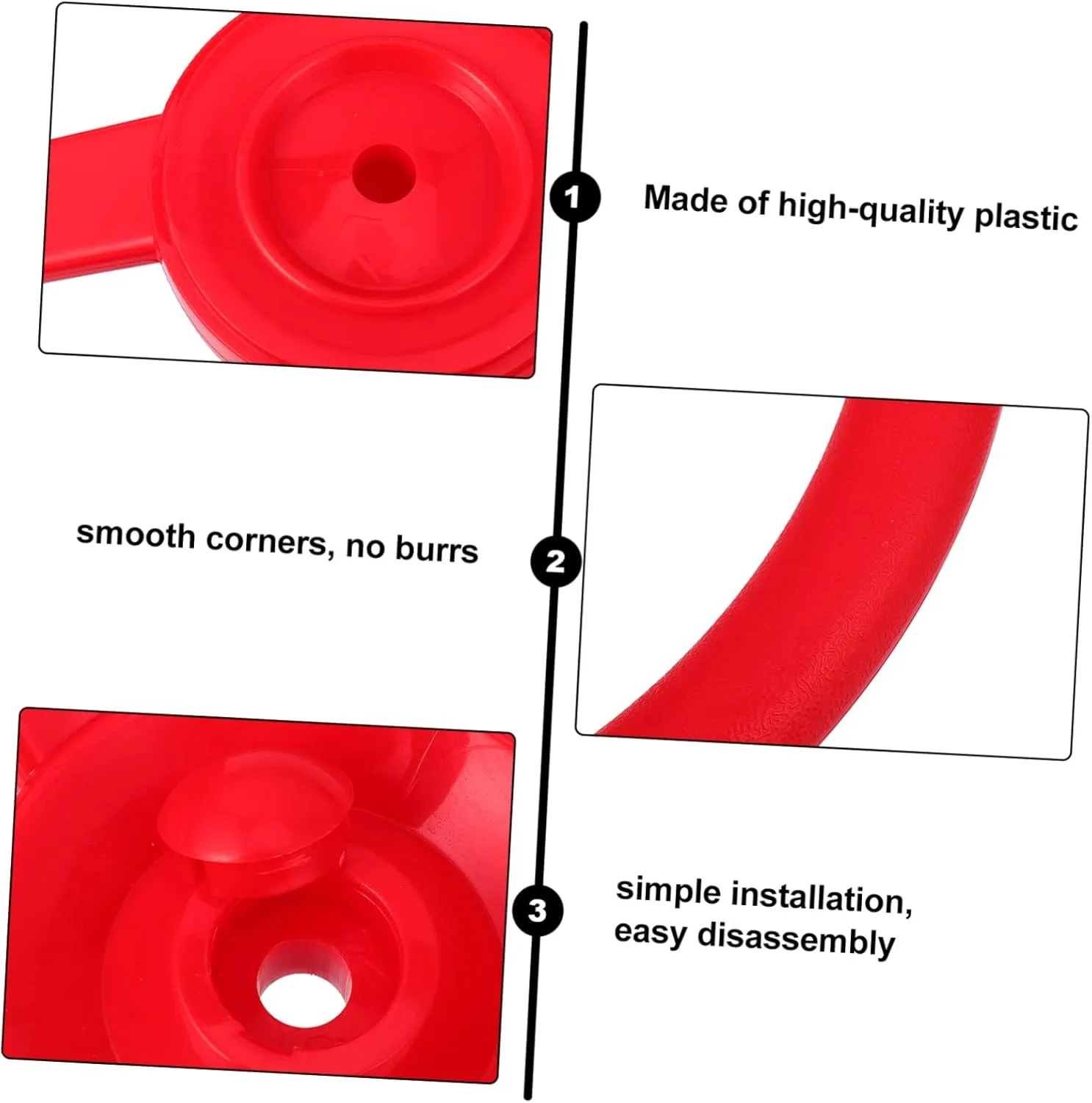 Equipment Swing Set fastidious coin Wheel Plastic Boys and Girls Swing Seat Random Color ERINGOGO Playground 