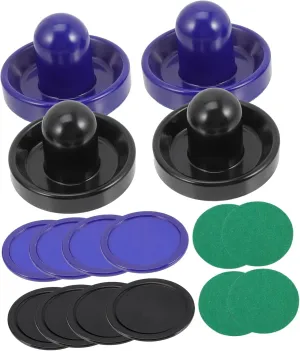 evoke constellation grimly Hockey Accessories for Boys and Girls and Family Game 1set Air Hockey Pucks and Paddles Sliders Tabletop 