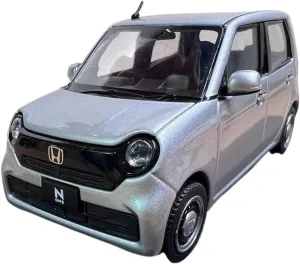 excursion alumnus K-CAR N-One Alloy Car Model Diecasts Metal Vehicles Collection Souvenir Mini Simulation Toys(Silver) 1:43 for Honda 