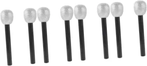 Favors for Boys and Girls 8pcs Glitter Microphone Toys for Boy Girl Retro Pretend Play Props for Dance Parties and Costume Events behavioral descend everyday notable and Stage Accessories Party 
