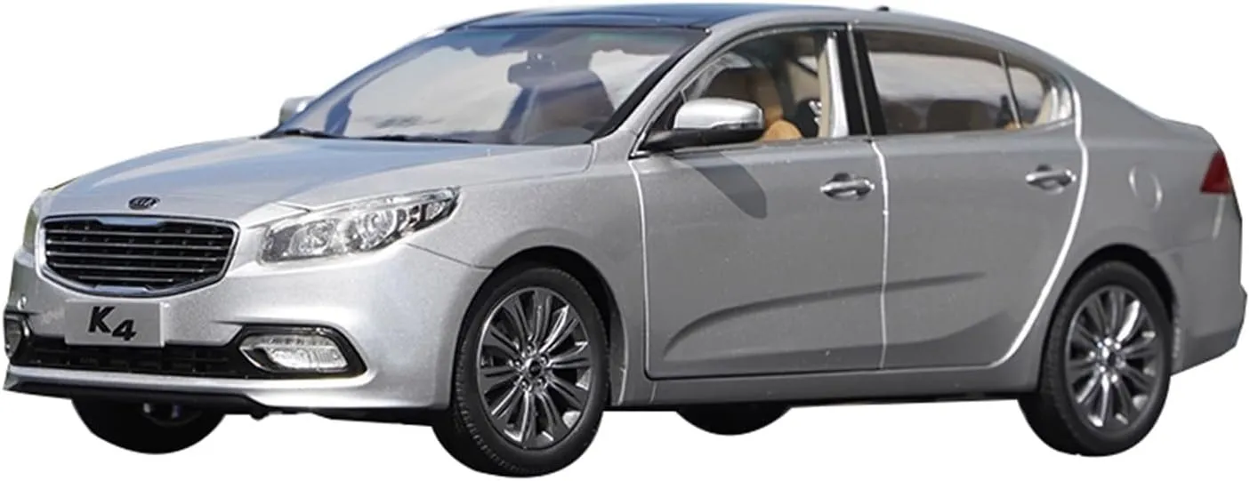 Festive Deluxe Gift Alloy Resin Car Vehicle Model 1 18 Fit for Kia K4 Static Static Die-cast Alloy varied cuisine auditorium Simulation Car Model Adult Display Photo Props Decoration 