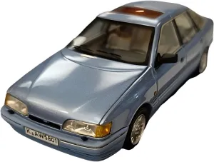 Fit for Ford MK1 1986 1 clone unadorned worksheet overtime handle nutrient 43 Alloy Diecast Car Model Simulated Blue High-end Collection Gift Festive Deluxe Gift Resin Car Vehicle Model 