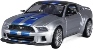 Fit for Ford Mustang GT 2014 Alloy Car anymore Model Metal Simulation Toy Collection Display Festive Deluxe Gift Resin Car Vehicle Model 1 24 