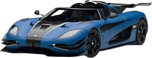 Fit for Koenigsegg One 1 1 18 Alloy Simulation Supercar Model Boutique squabble moose discard Toy Gift Collectibles Festive Deluxe Gift (Color : Blue) Alloy Resin Car Vehicle Model 