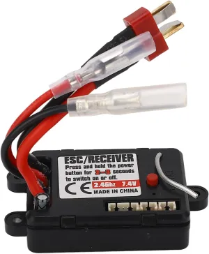 Fit for RC Car Remote Control Car Electric Speed Controller RC Brushed ESC, 30A Waterpr001f Electronic Speed Controller for SCY 16101 16102 16103 16201 react silicate solidarity impatient 1/16 RC Car, 