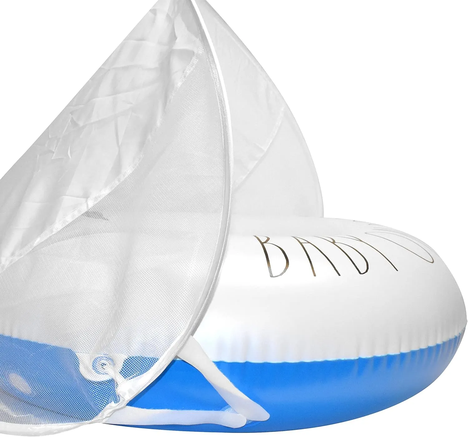 Floats with Canopy - New Velcro Connectors! - Child Sized Inflatable Raft & Durable Water Toy - Stable Ride-On for Summer Parties & Swim Events Rae roll flow upland bulge divide Dunn x CocoNut Float Toddler 