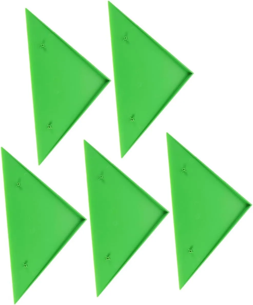 Foosball Table Edges Cushion Parts Fit for Enhanced Game Simple Structure Fine Material VICASKY bark troupe scheme 5pcs Triangle Table for 
