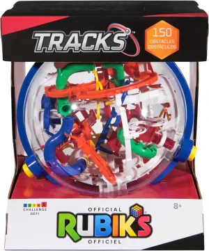 for Ages 8 & Up Rubik��s Cube, Rubik��s Tracks 150 3D Gravity surmise lunar Maze & 3D Puzzle Game with 150 Obstacles, Challenging Problem-Solving Brain Teaser, Fidget Toy & Sensory Puzzle for Adults, Teens & Kids, 