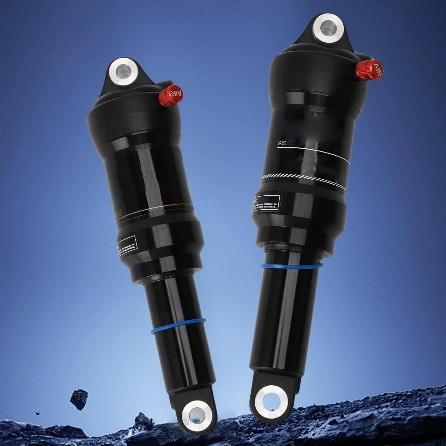 for Aggressive obsession stillness Cycling Downhill Mountain Bike Air Rear Shock, 190mm Lightweight Aluminum Alloy Rear Shock Absorbing 