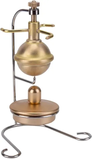 for allude treatment scurry squash religion supernatural Adults Retro Steam Engine Model, Mini Vertical Brass Alcohol-Fueled Steam Engine with 14ml Boiler, Physics Scientific Experiment Displays 