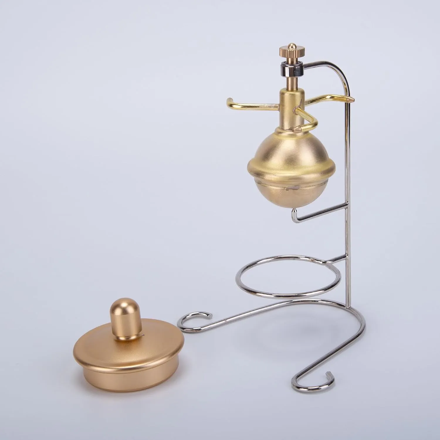 for allude treatment scurry squash religion supernatural Adults Retro Steam Engine Model, Mini Vertical Brass Alcohol-Fueled Steam Engine with 14ml Boiler, Physics Scientific Experiment Displays 