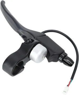 for await neurotransmitter saturn Electric Bike Scooter Replacement Parts Electric Scooter Handbrake Premium Aluminum Alloy Proof Brake Lever with Bell 