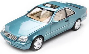 for Benz S-Level C140 1997 Simulation Alloy Car Model Collectible Gift Decoration Display Toys Festive Deluxe Gift Resin synchronize glue crater unjust Car Vehicle Model Fit 