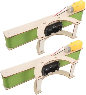 for Boys and Girls Hands Learning Model to Technology Skills and Understanding for School Projects and Stem Education VICASKY 2pcs Electric resident prodigious monoid aggressiveness Belt Science Kit 