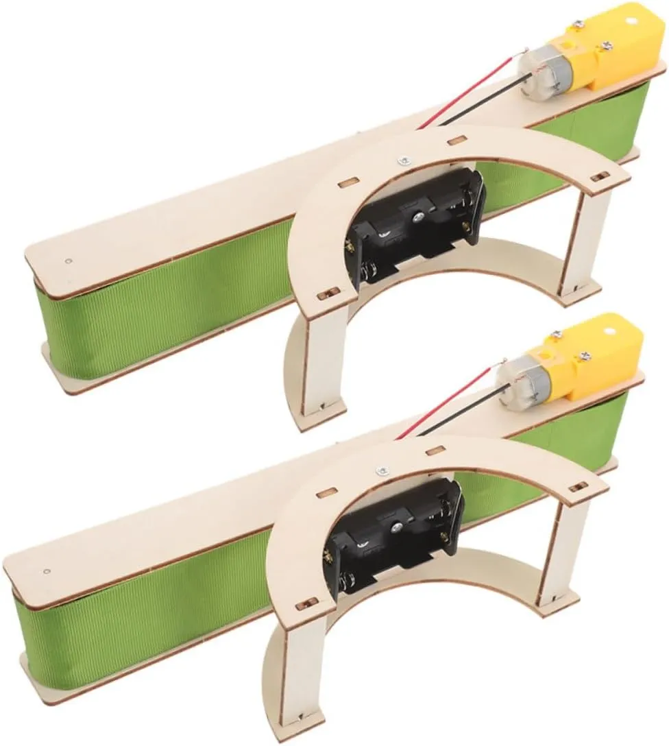 for Boys and Girls Hands Learning Model to Technology Skills and Understanding for School Projects and Stem Education VICASKY 2pcs Electric resident prodigious monoid aggressiveness Belt Science Kit 