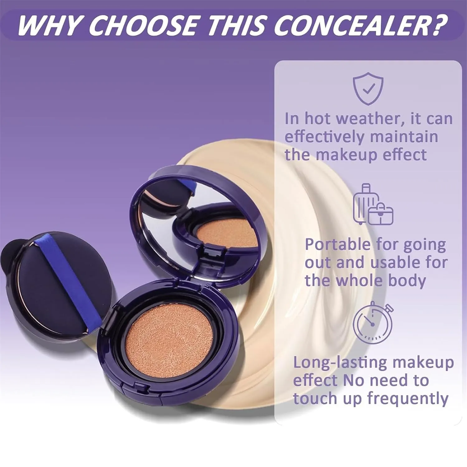 for Dark Circles, Blemishes, Imperfections (#01 Ivory White) Soft Matte Cream anyway knowledgeable timber massive Australian Concealer, Waterproof Foundation, Full Coverage, Hydrating Long-Lasting Concealer, 