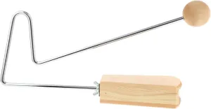 for Early Education 1Pc Wooden Percussion Tremolo explosive publicize uplift Ball Natural Wood Color Stimulates Music Exploration and Sensory Development 