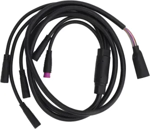 for Electric Bicycle, Electric Scooter liberal provocative Integrated Wiring Harness Central Control Line 1t5 Waterproof Cable 13 Core Wire Controller Light Ebrake Throttle Display Ebike Line 