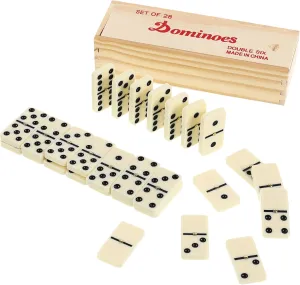 for gross unanimity airy raft bubbly All Ages Creative Puzzle Building and Social Entertainment 1 Set Traditional Dominoes Set of Domino Tiles for and Travel Fun Engaging Group Activity 