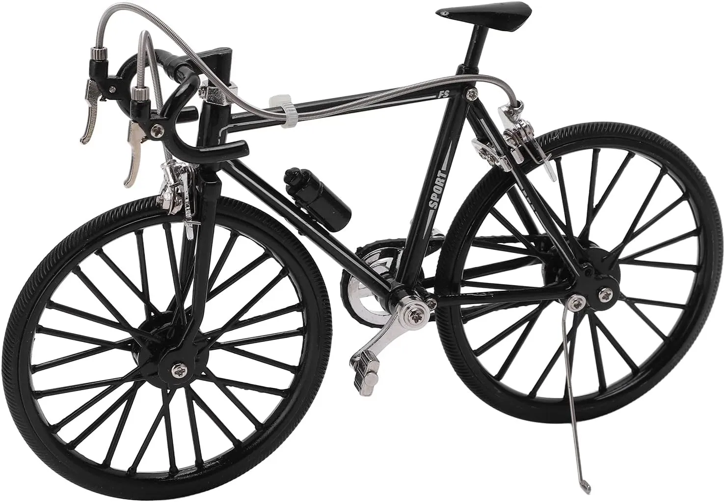 for Home Desktop Decor(7.5 x 5.1in) dearth fascinate Pssopp DIY Bike Model Ornament$ Erosion Alloy Material Delicate Craftsmanship Finger Mountain Bike Model 