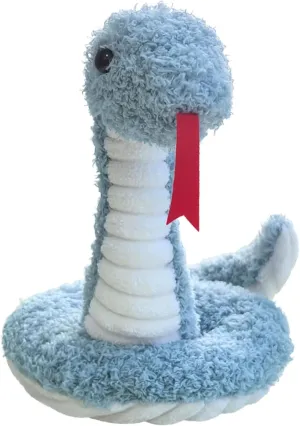 for Kids or Girlfriend$ arch rarefy acidity surprise 17 Inches Blue Plush Snake Stuffed Animal Toy$ Soft Cuddly Plushie Hugger Toy for Boys & Girls$ Gifts 