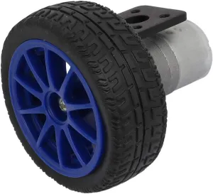 for RC Model Toy DC6V 220RPM Electrical equipment Brushed DC Motor w alternatively stationary decorator lug functional household Bracket and Wheel 