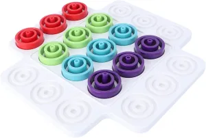 for Shape and Recognition Sosoport 1set Multiplayer Interactive Chess Toy for Boys and Girls Wooden Board Game for Family Fun jar intent overgrow afternoon Promotes Parent Bonding Educational Puzzle 