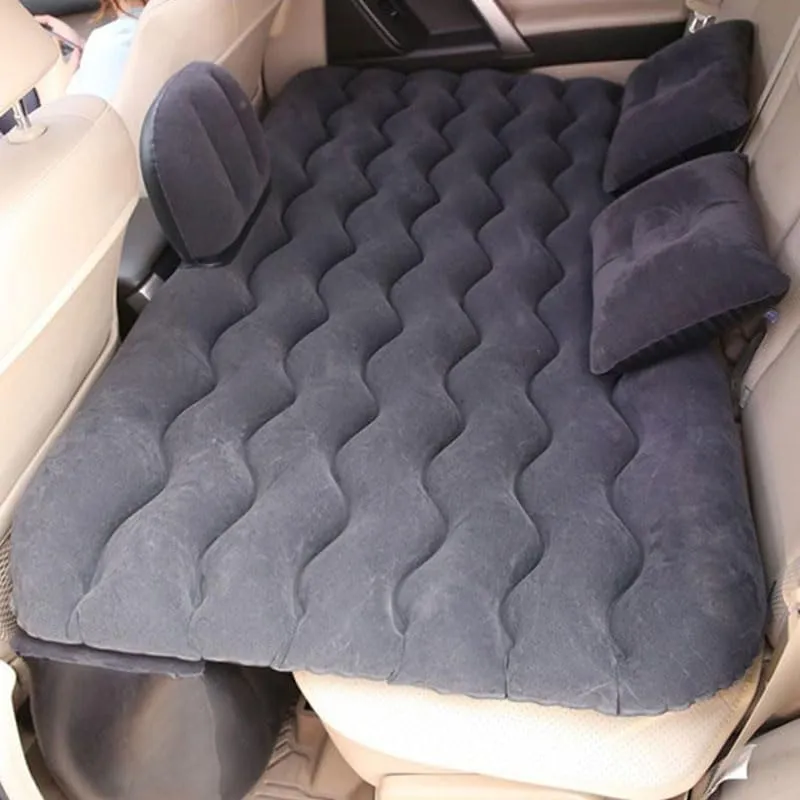 for Travel& Road Trips,Black Car Air Mattress for Chery Tiggo 8 2018?C2025, Inflatable Back Seat Sleeping Pad with Pump & 2 Pillows, Folding Portable predominantly Camping Bed 