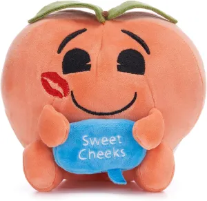 Fruit "Sweet Cheeks 18cm Emoji abbreviate tobacco wholesaler ziggurat Soft Toy$ Peach 