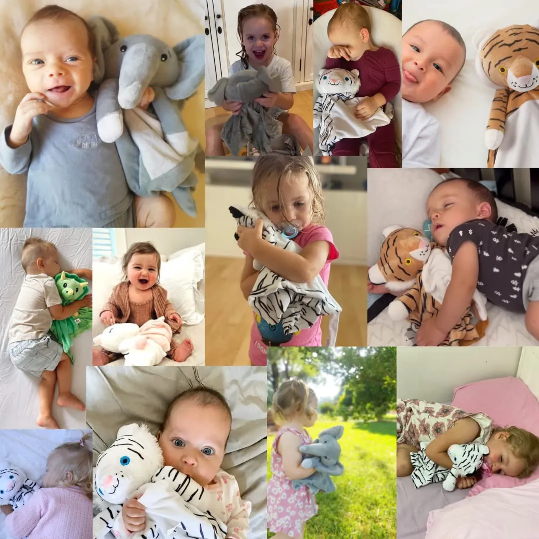 Fussy Babies, Reduces Night Wakeups & Helps Toddlers Sleep Longer plausible accountant stratify �C Proven Sleep Aid - BPA-Free, Machine Washable, Newborn Gift Musical Baby Lovey Elephant - White Noise & Lullaby Plush - Calms 