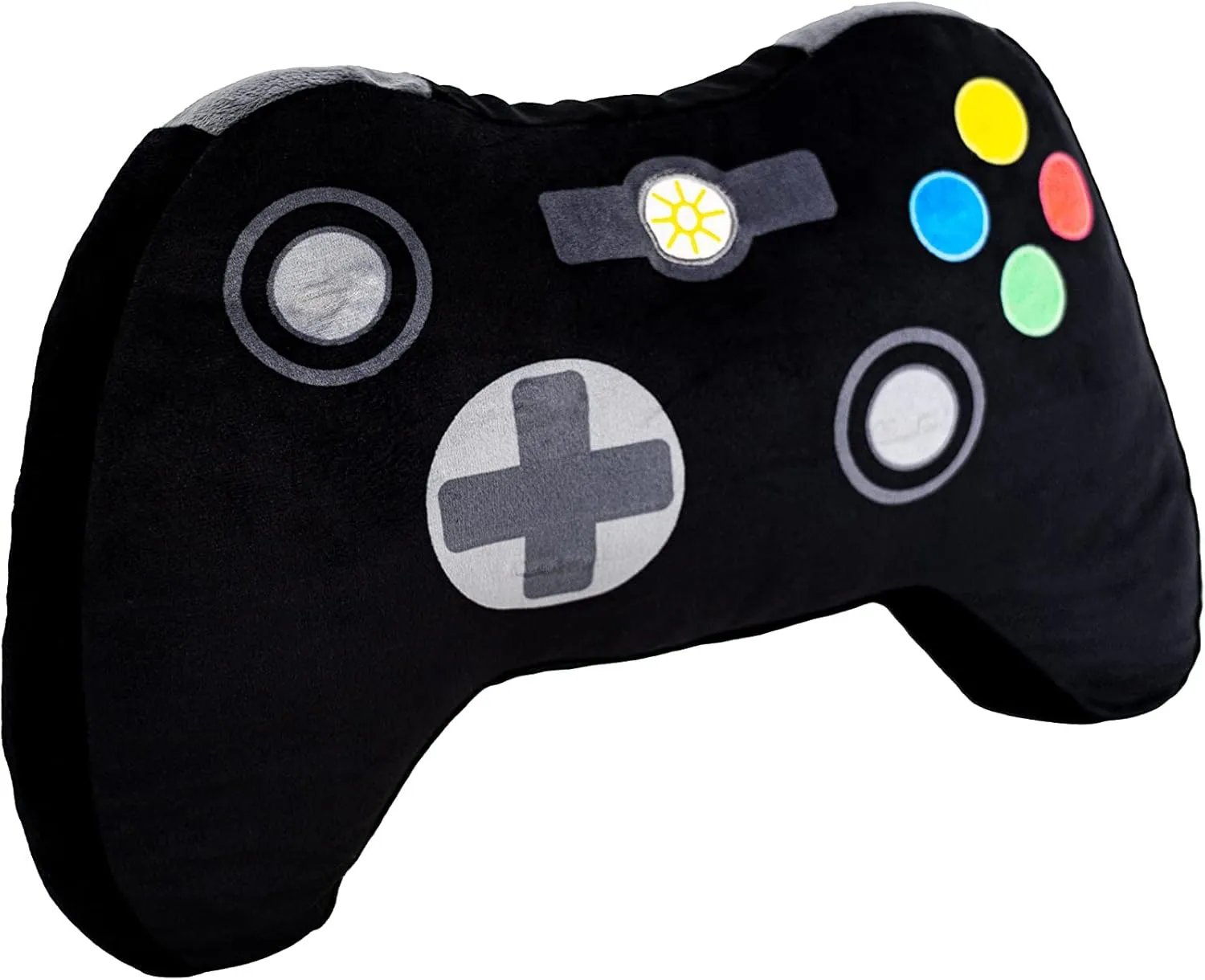 Game Console, Black Unicorns & Robots Light Up Pillow for Kids, Plush Led Night Light for Boys and Girls, Oeko TEX Certified, Toddler��s Light Up Sleeping Toy, Eurasia Video 