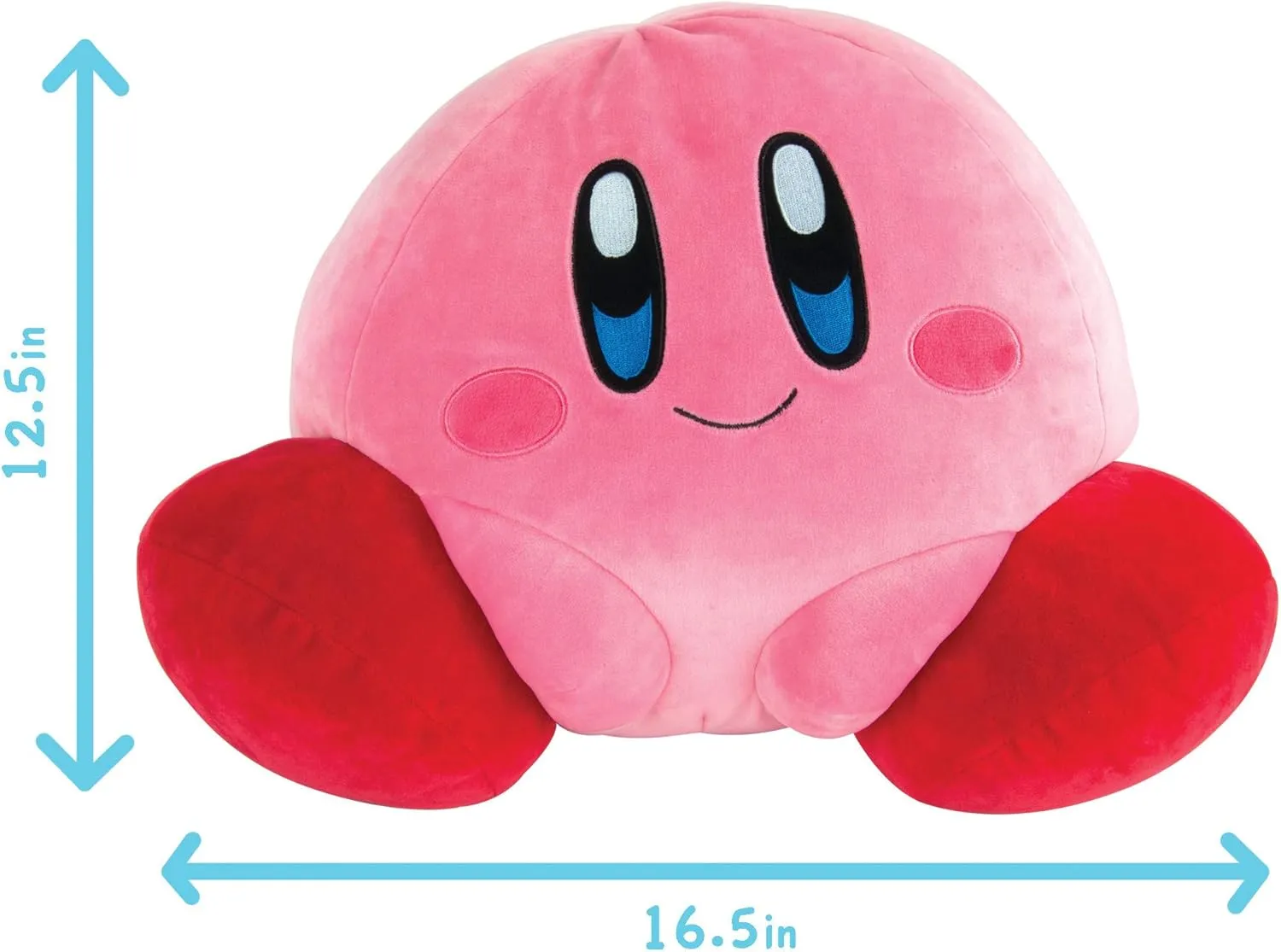 Game eventual Room Decor - Video Game Collectibles - 15 Inch Club Mocchi-Mocchi- Kirby Plush - Kirby Plushie - Squishy Kirby Toys - Collectible and Cute Stuffed Animals - Gaming Gifts and 