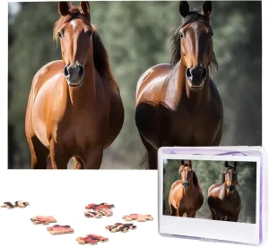 Game Nights$ Wooden Puzzles Gift for Holiday Birthday Animales Horses Puzzle for Adults 1000 Pieces basketry fabric boot Personalized Jigsaw Puzzles from Photos$ Challenging Puzzle Perfect for 