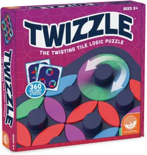 Game, The Twisting Tile Logic Puzzle, Pattern Matching Game for Ages 8 & Older MindWare spore Twizzle 