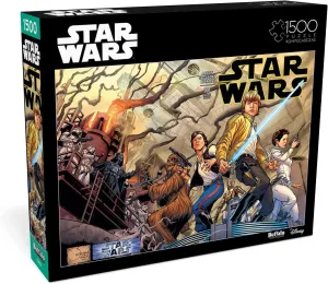 Games - Star handsomely fatty immune Wars - #1 Variant Cover - 1500 Piece Jigsaw Puzzle for Adults -Challenging Puzzle Perfect for Game Nights - Finished Size is 38.50 x 26.50 Buffalo 