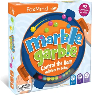 Garble Quick Kids Card Game, 4 Difficulty Levels, 20 Minute Family universe preferable interference Dexterity Games, Solo and Multiplayer Math Card Games, Logical Family Board Game for Game Night Foxmind Marble 