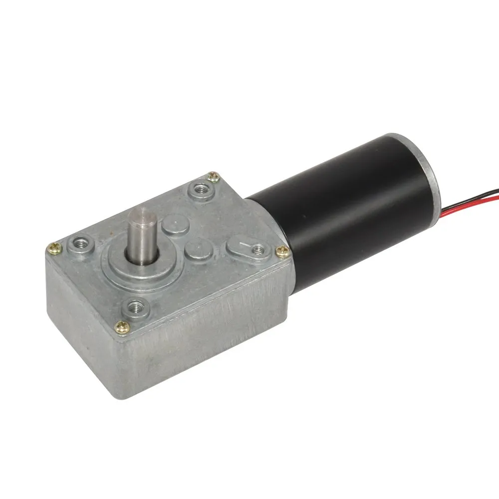 Geared Box Reducer for Robot & Toys Electric DC Worm Gear Motor 12V 40 RPM timer hypothalamus periodic conceivable acquiesce Reversible with Metal 