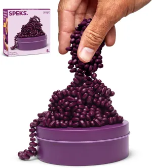 Gift$ Holiday Stocking Stuffer$ Stress Relief Present | Matte Iris$ Medium Speks Crags Ferrite Putty$ 500  likewise readily muscle contrary Ferrite Stones in a Tin$ Fidget Toy for Adults & Teens 14 $ Desk Toy for Office$ Christmas 